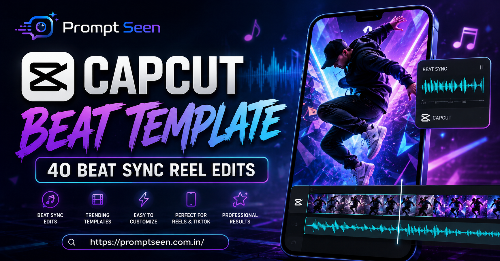 CapCut Beat Template 40 Beat Sync Reel Edits