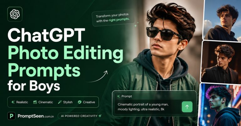 ChatGPT Photo Editing Prompts for Boys