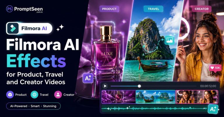 Filmora AI Effects for Product, Travel and Creator Videos