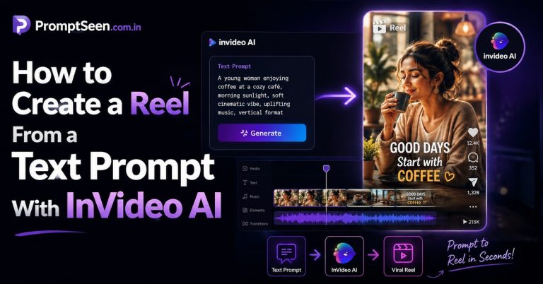 How to Create a Reel From a Text Prompt With InVideo AI