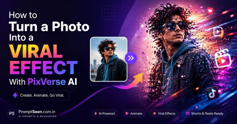 How to Turn a Photo Into a Viral Effect With PixVerse AI